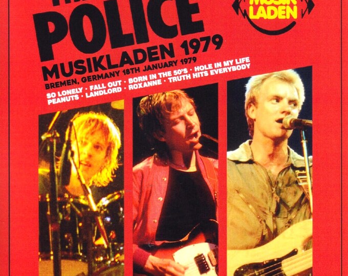The Police " LIVE MUSIKLADEN 1979 " dvd