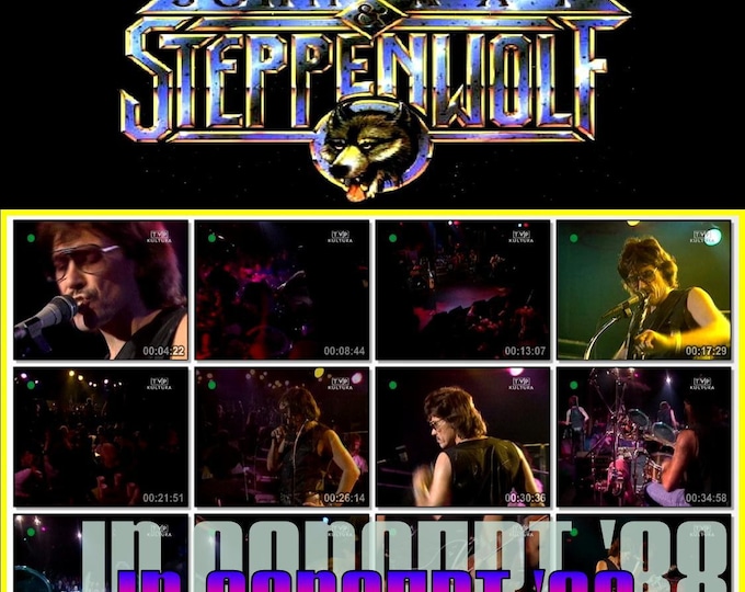 Steppenwolf " In Concert 1988 " dvd