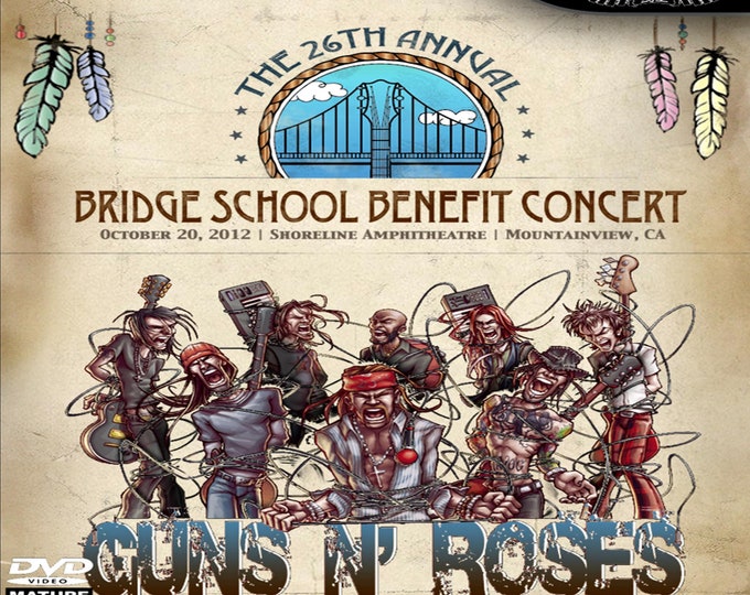 Guns N' Roses " Live Bridge School Benefit Concert 2012 " dvd