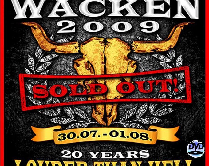 Wacken Fest 2009 " Doro/Motorhead/Hammerfall/Saxon & More " dvd