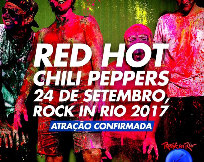 Red Hot Chili Peppers " Live Rock in Rio 2017 " dvd
