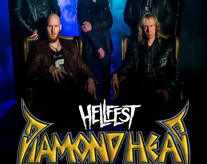 Diamond Head " Live Hellfest 2022 " dvd