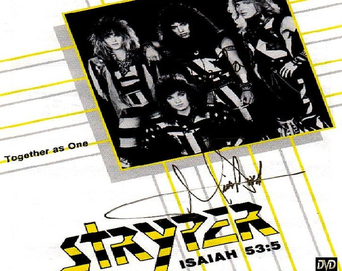 Stryper " LIVE IN CALIFORNIA 2001 " dvd