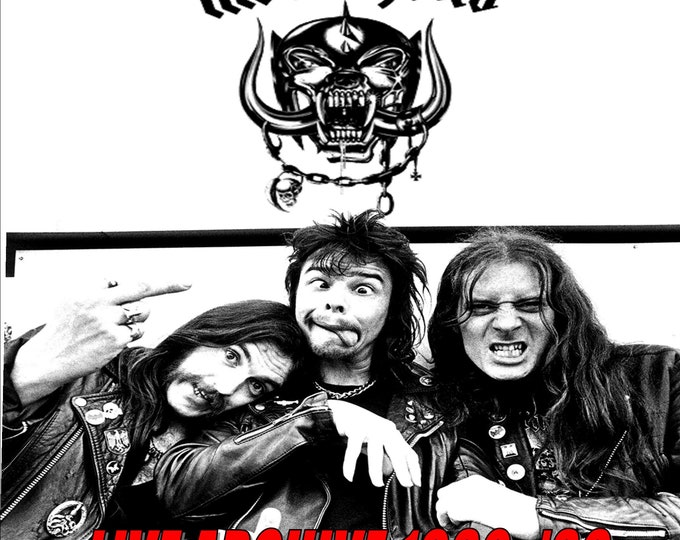 Motorhead " Live Archive 1980 - 1986 " 2 dvds