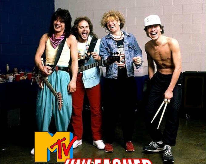 Van Halen " MTV Unleashed Documentary 1986 " dvd/Only For Collectors Quality 8/10