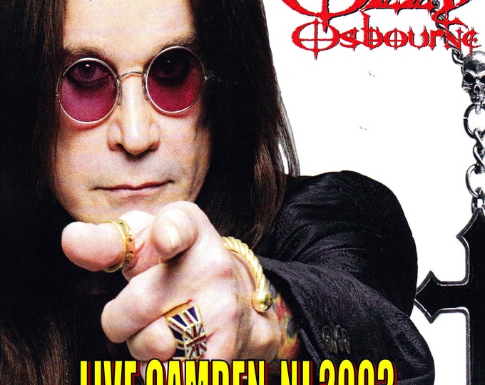 Ozzy Osbourne " Live Camden NJ 2003 " dvd
