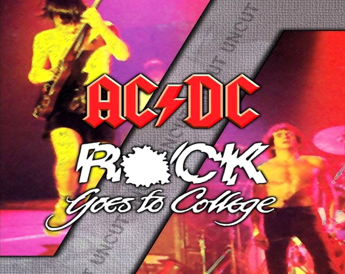 AC/DC " Rock Goes To College 1978 " dvd