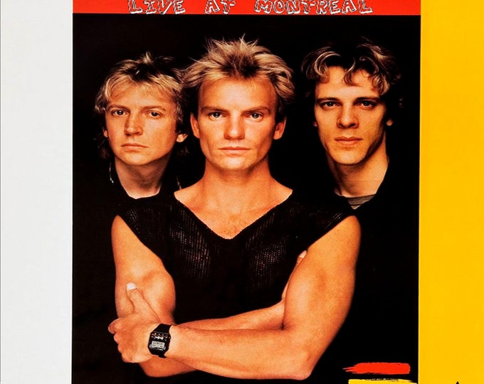 The Police " Live Montreal 1983 " dvd/Only For Collectors Quality 8/10