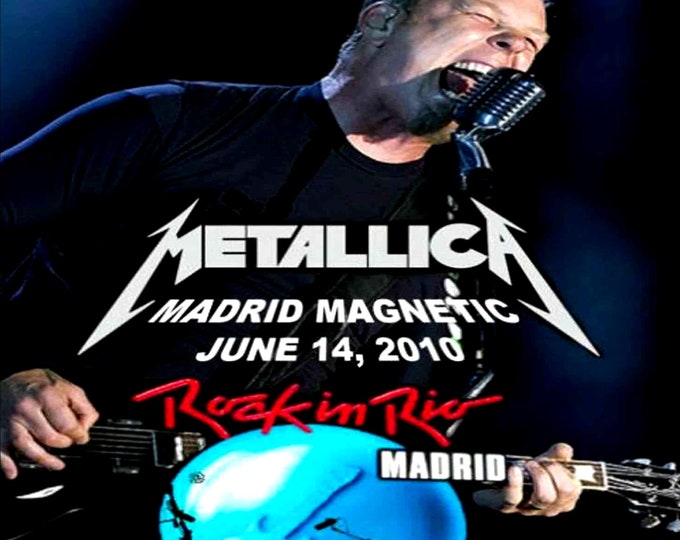 Metallica " Live Rock in Rio 2010 " dvd