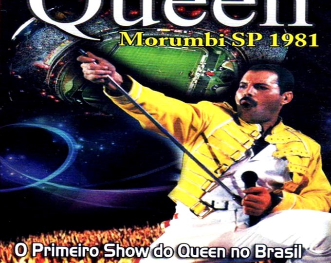 Queen " Live Sao Paulo 1981 " dvd/Only For Collectors Quality 8/10