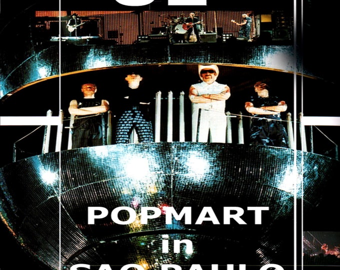 U2 " Live Sao Paulo 1998 " dvd