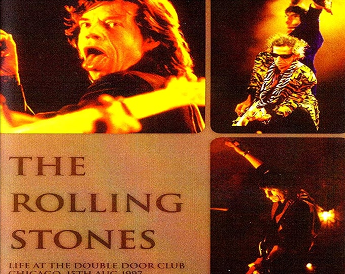 The Rolling Stones " Live Double Door Club 1997 " dvd/Only For Collectors Quality 8/10