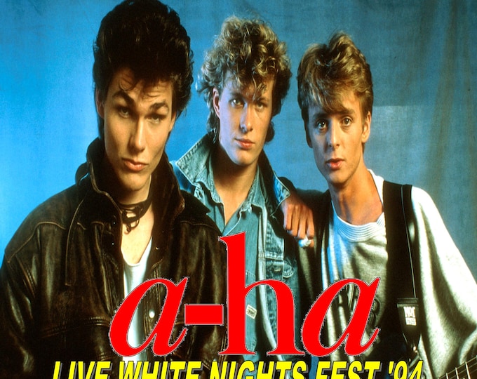A-HA " Live White Nights Fest 1994 " dvd/Only For Collectors Quality 8/10