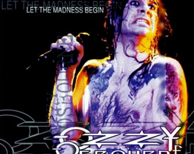 Ozzy Osbourne " Monsters of Rock Chile 1995 " dvd