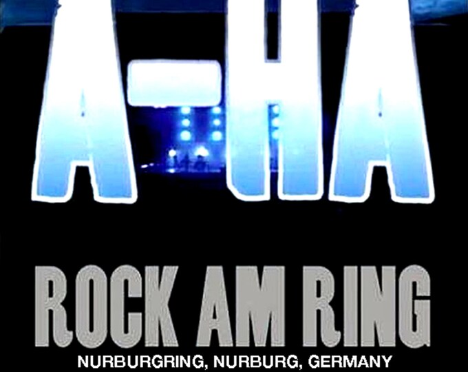 A-HA " Live Rock am Ring 2001 " dvd