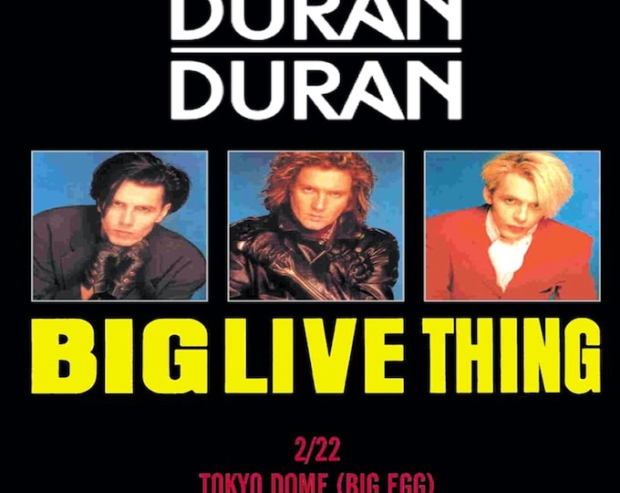 Duran Duran " Big Live Thing in Japan 1989 " dvd