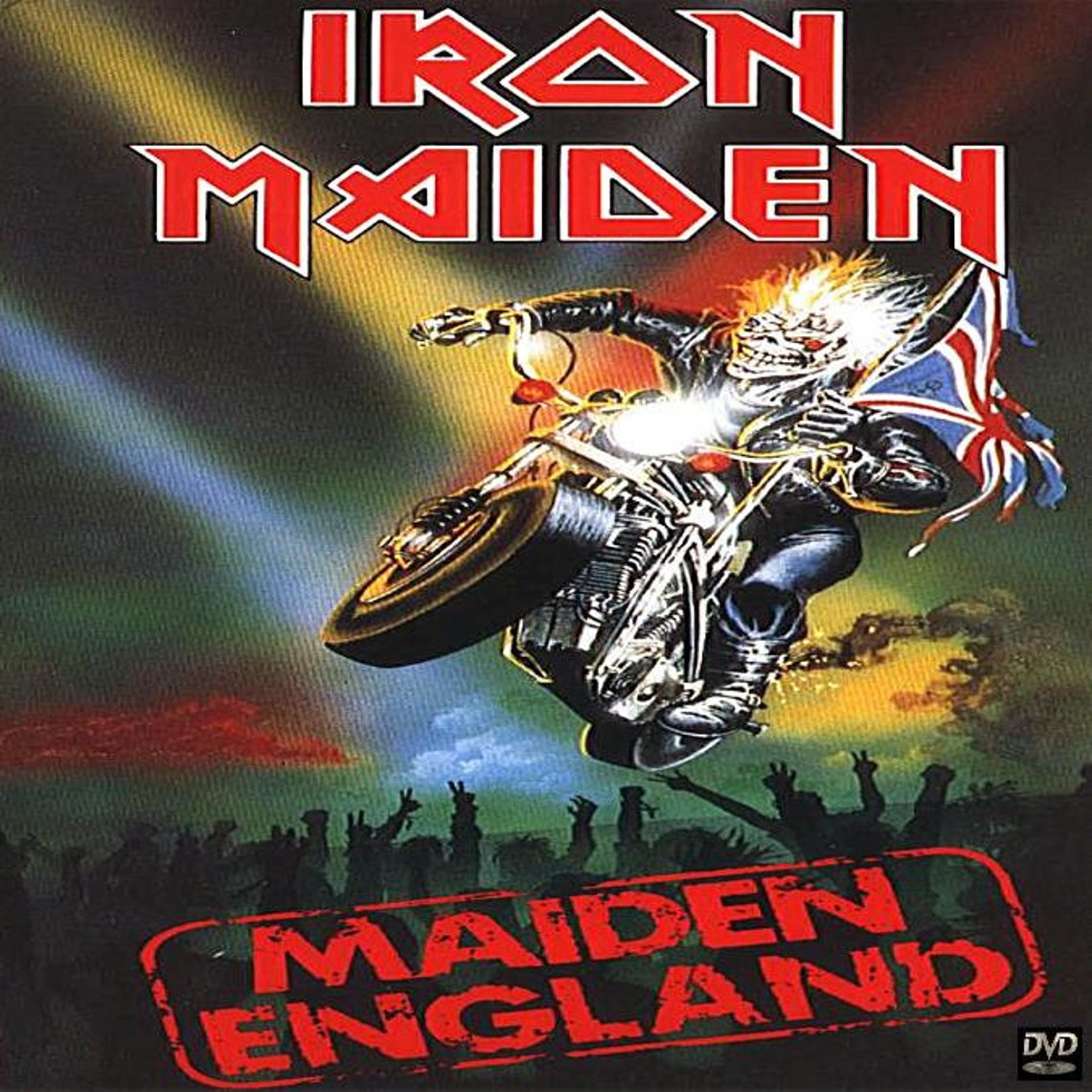 Iron Maiden MAIDEN ENGLAND '88 dvd Etsy