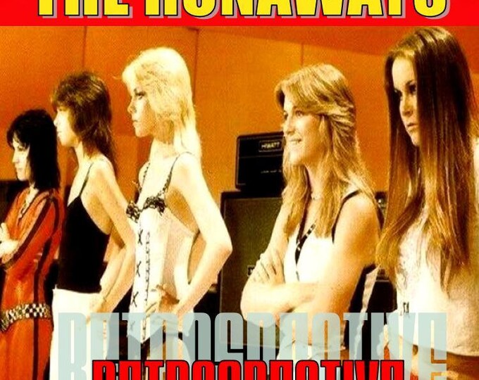 The Runaways " Retrospective 1976 - 1977 " dvd/Only For Collectors Quality 8/10