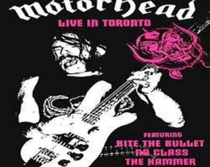 Motorhead " LIVE IN TORONTO '82 " Complete show Version dvd