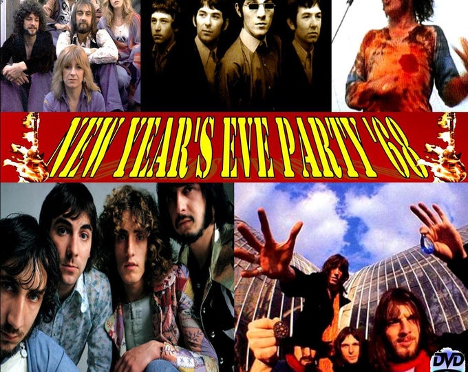 New Year's Eve Party '68 " The Who/Pink Floyd/Fleetwood " 2 dvds