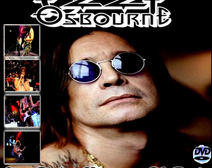 Ozzy Osbourne " Live Monsters of Rock Brazil 1995 " dvd