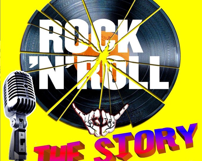 Rock & Roll... The Story " 10 EPISODE SERIES " 5 dvds/Only For Collectors Quality 8/10