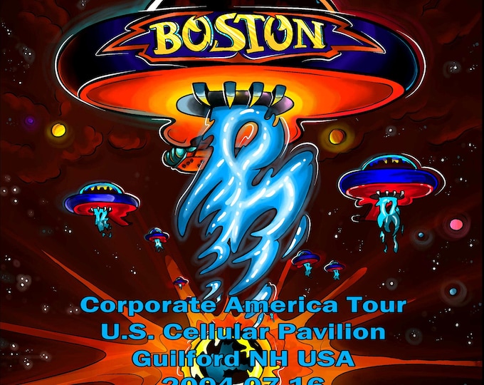 Boston " Live Corporate American Tour 2004 " dvd + Bonus