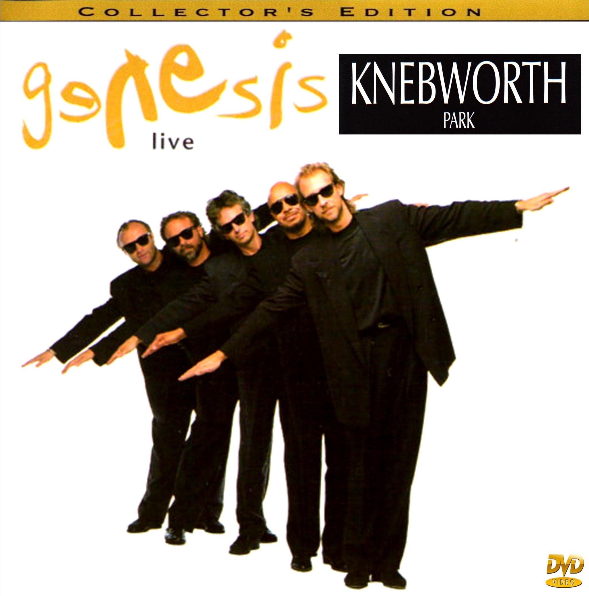 Genesis Live Knebworth 1992 2 dvds/Only For Collectors Quality 8/10
