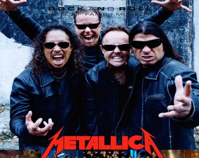 Metallica " Rock N' Roll Hall of Fame Induction " dvd