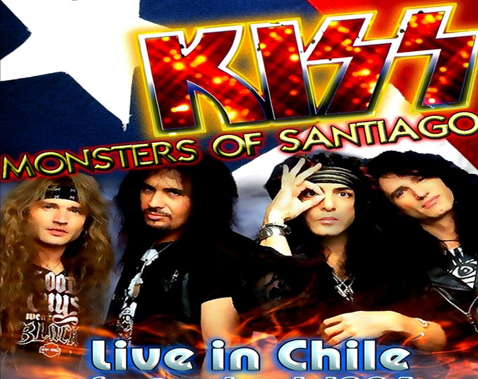 Kiss " Monsters of Santiago 1994 " dvd