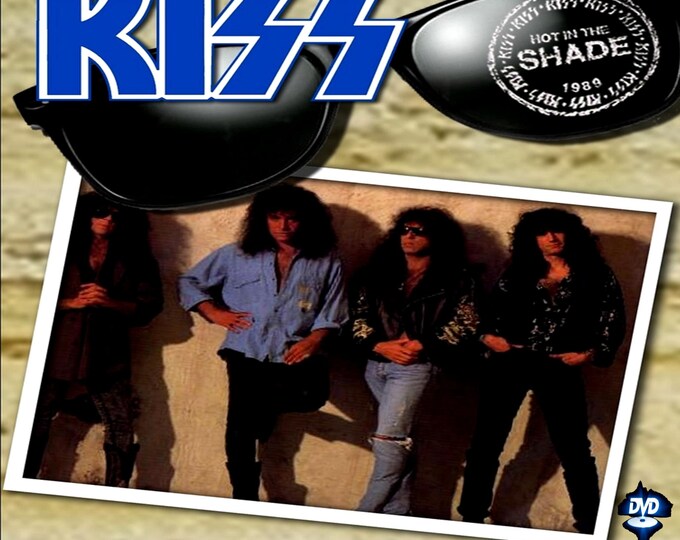 Kiss " Live Hot in The Shade Tour in Detroit 1990 " dvd