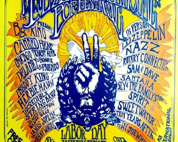 Texas International Pop Fest 1969 " Led Zeppelin,Grand Funk Railroad,Santana " dvd/Only For Collectors Quality 7/10