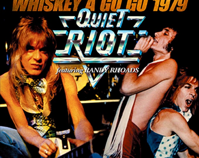 Quiet Riot " Live At The Whiskey 1979 W. Randy Rhoads " dvd/Only For Collectors Quality 8/10