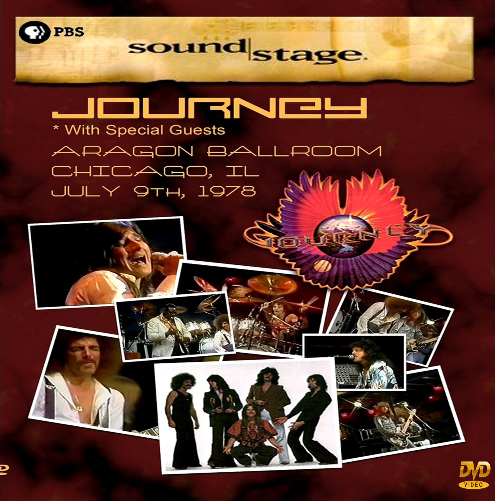 Journey Live Soundstage 1978 dvd