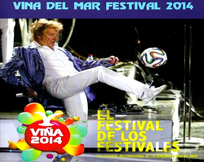 Rod Stewart " Live Vina Del Mar Chile 2014 " dvd