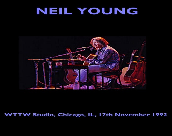 Neil Young " Live Chicago 1992 " 2 dvds