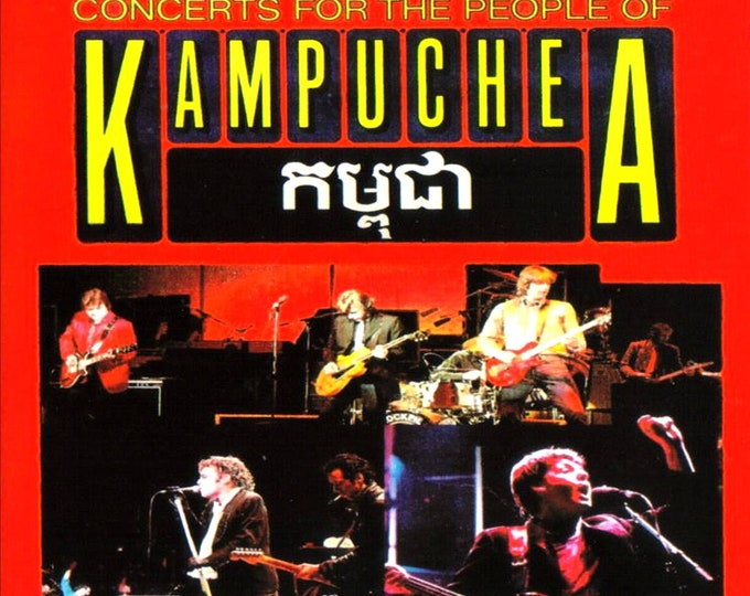 Concert For The People of Kampuchea " Queen/The Who/Clash/Pretenders " dvd/Only For Collectors Quality 8/10