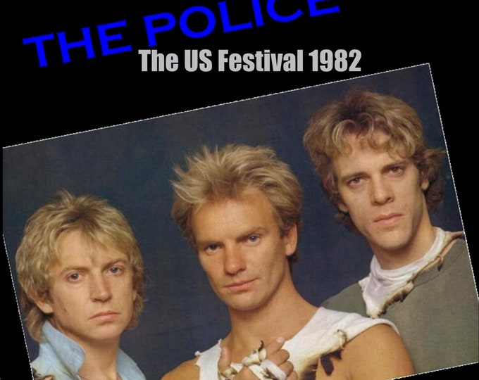 The Police " Live US Fest 1982 " dvd/Only For Collectors Quality 7.5/10