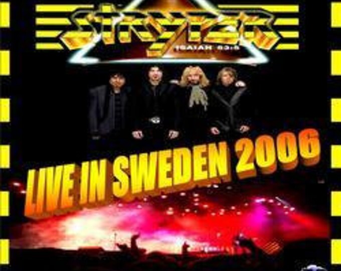 Stryper " LIVE IN SWEDEN '06 " dvd