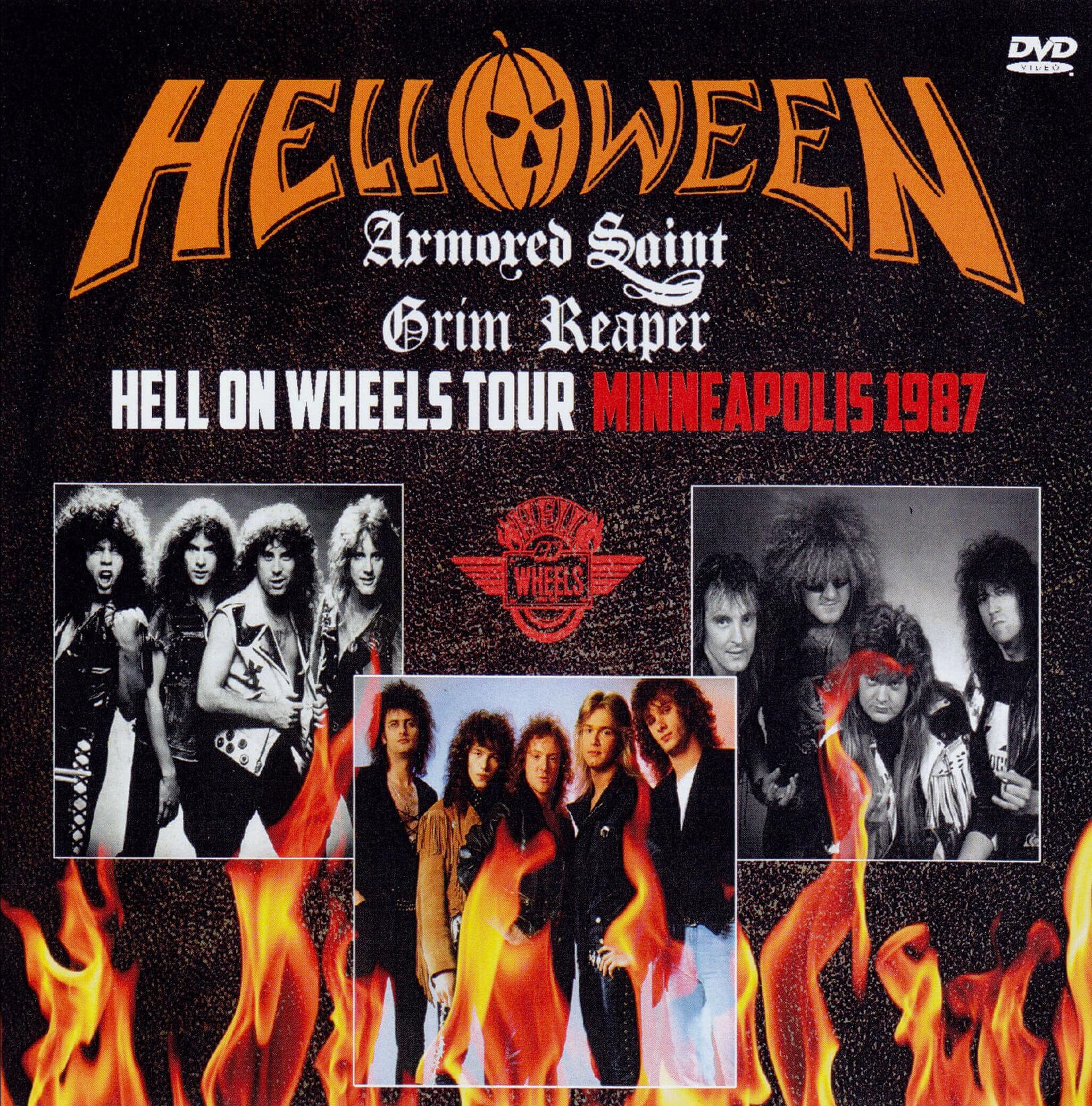 HELLOWEEN live in Minneapolis 1987 VHS