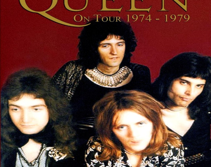 Queen " On Tour 1974 - 1979 " 2 dvds/Only For Collectors Quality 7.5-8.75/10