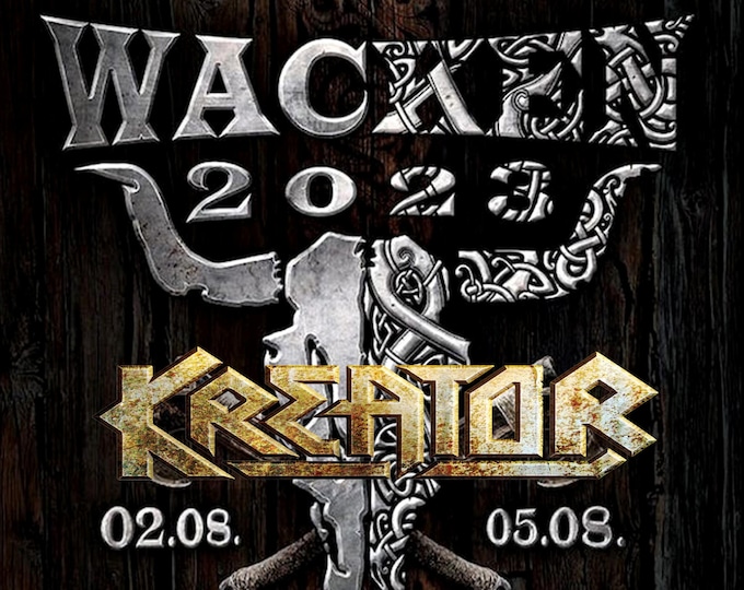 Kreator " Live Wacken Fest 2023 " dvd