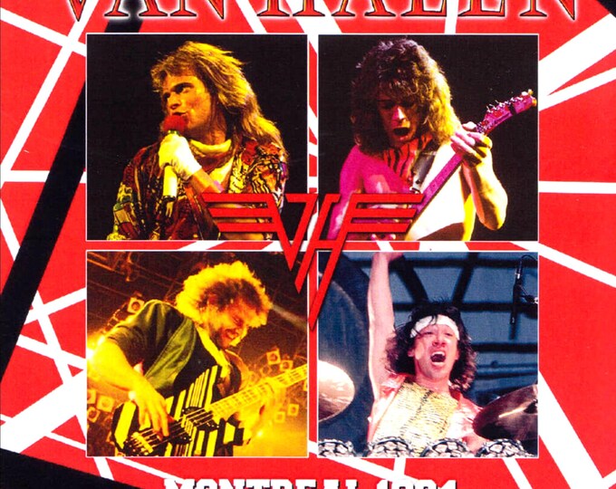 Van Halen " Live Montreal 1984 " 2 dvds/Only For Collectors Quality 8/10