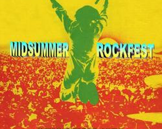 Midsummer Rock Fest 1970 " Grand Funk/Traffic/Iggy Pop " dvd/Only For Collectors Quality 8/10