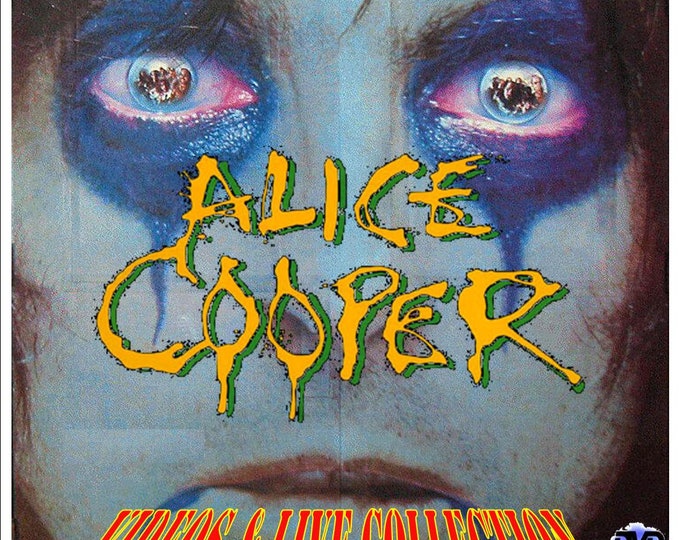 Alice Cooper " VIDEOS & LIVE COLLECTION " dvd