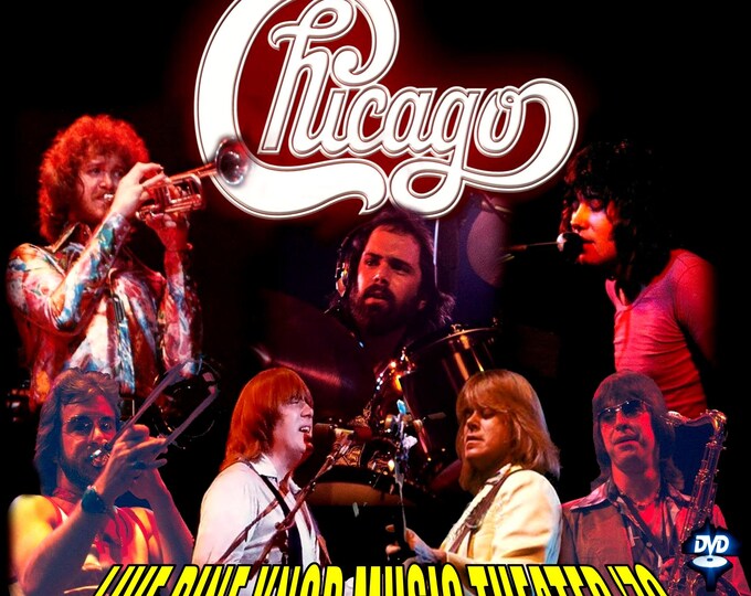 Chicago " Live Pine Knob Music Theater 1979 " dvd/Only For Collectors Quality 8/10