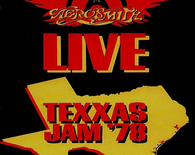 Aerosmith " LIVE TEXXAS JAM 1978 " dvd