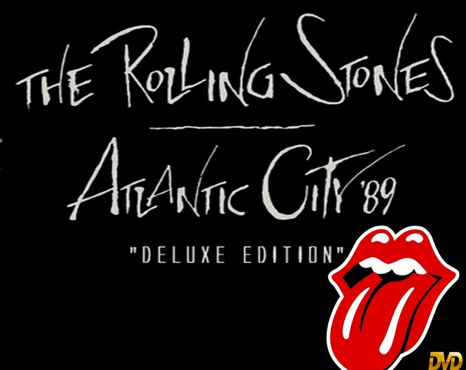 The Rolling Stones " Live Atlantic City 1989 " Deluxe Edition/ 2 dvds