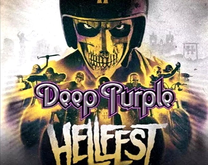 Deep Purple " Live Hellfest 2017 " dvd