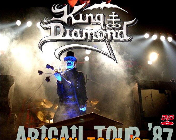 King Diamond " Live Abigail Tour in San Francisco 1987 " dvd/Only For Collectors Quality 8/10